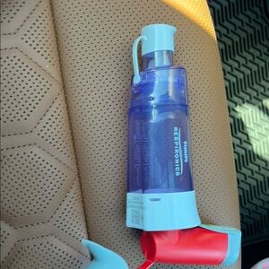 Portable Blue & Red Nebulizer Inhaler - Style